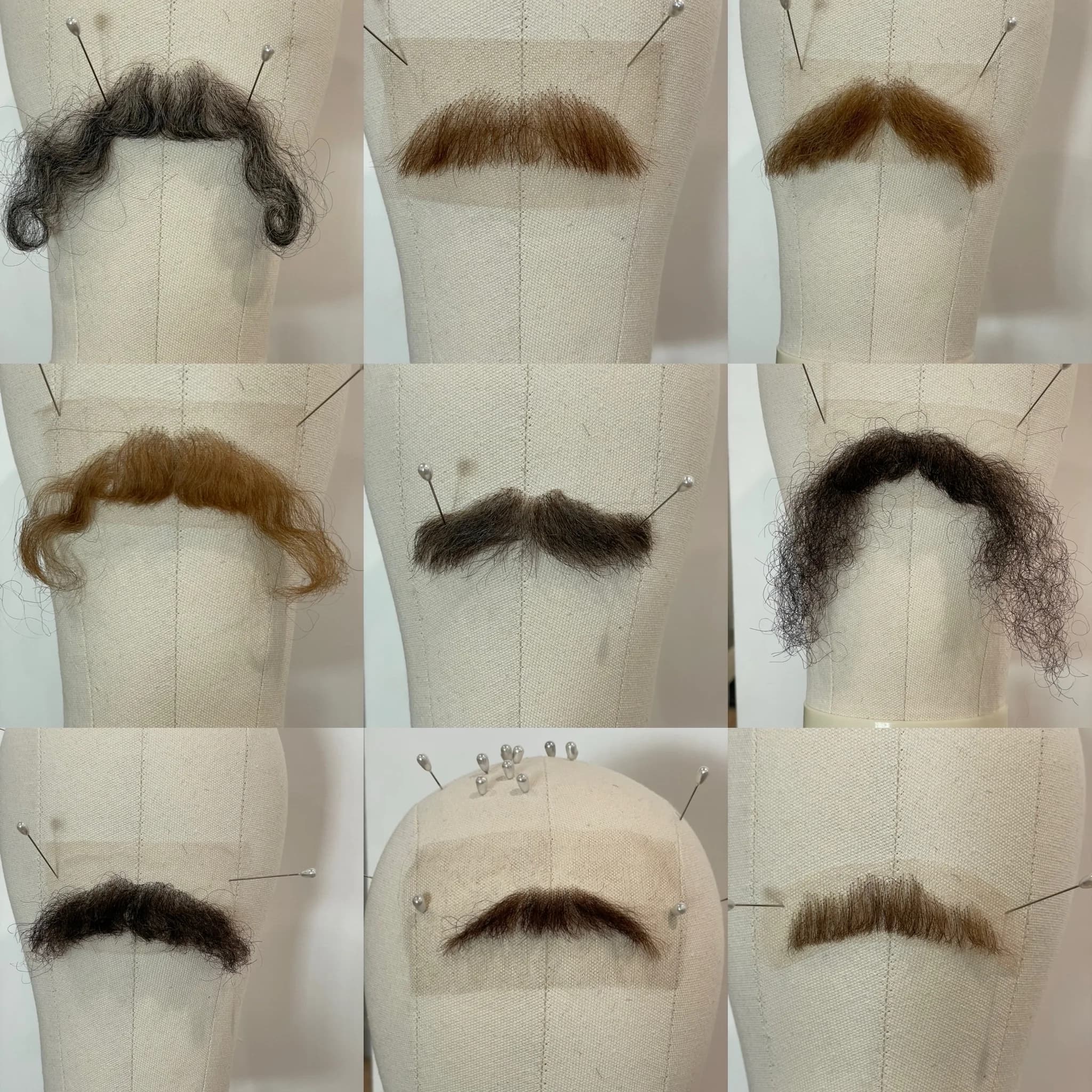 Facial Hair Pieces Collage