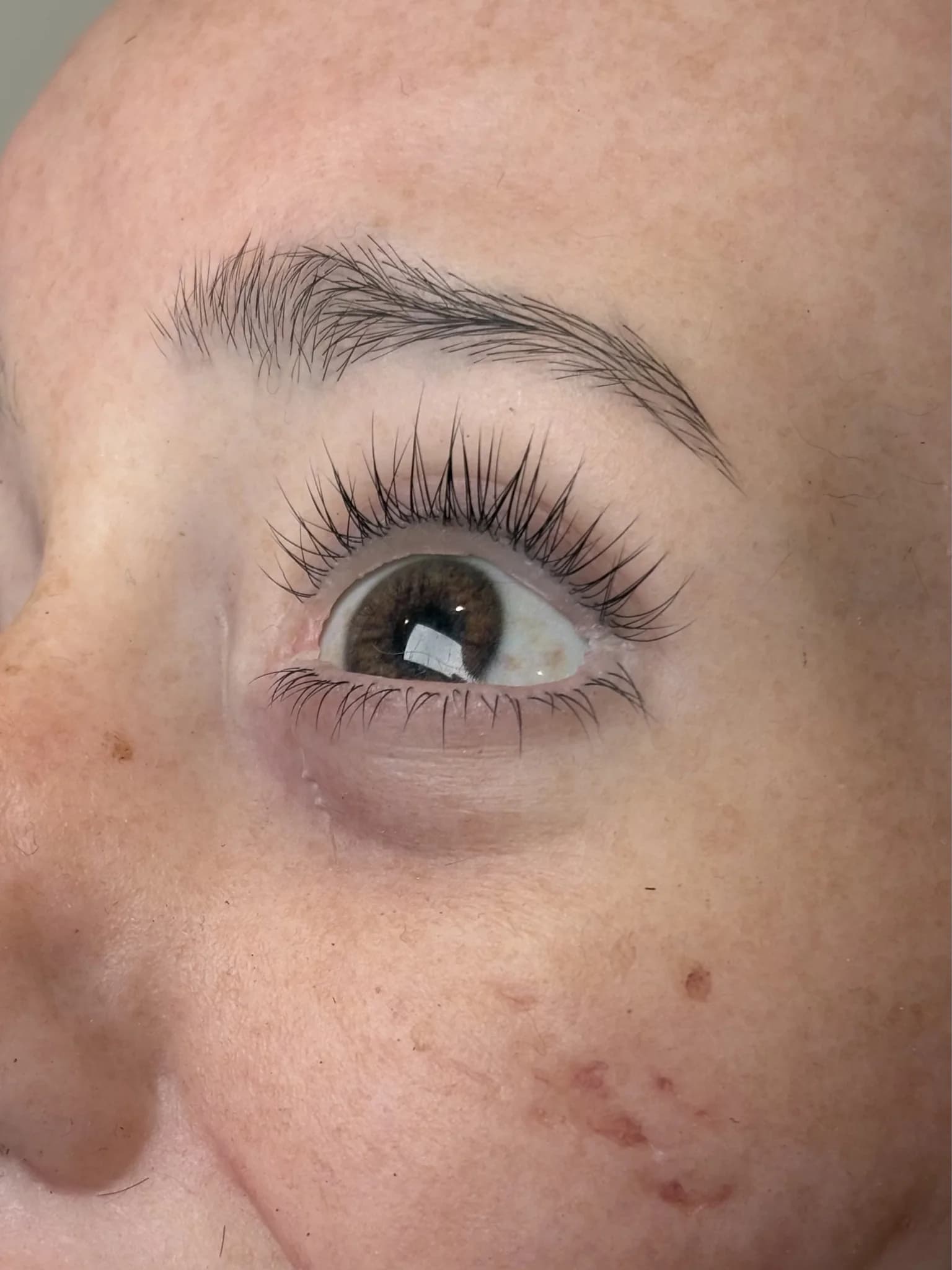 Natural Lash Closeup