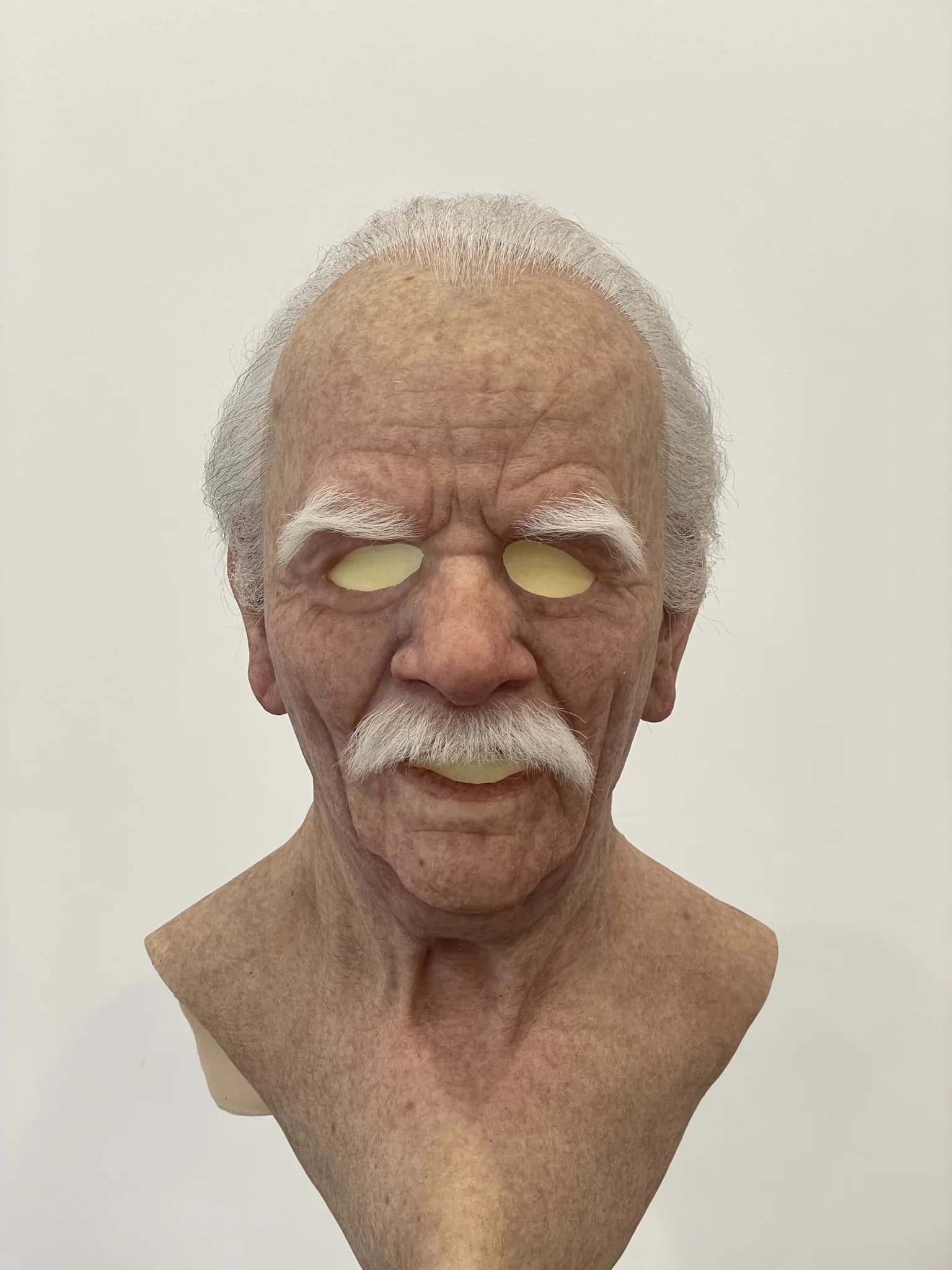 Older Man Prosthetic Bust