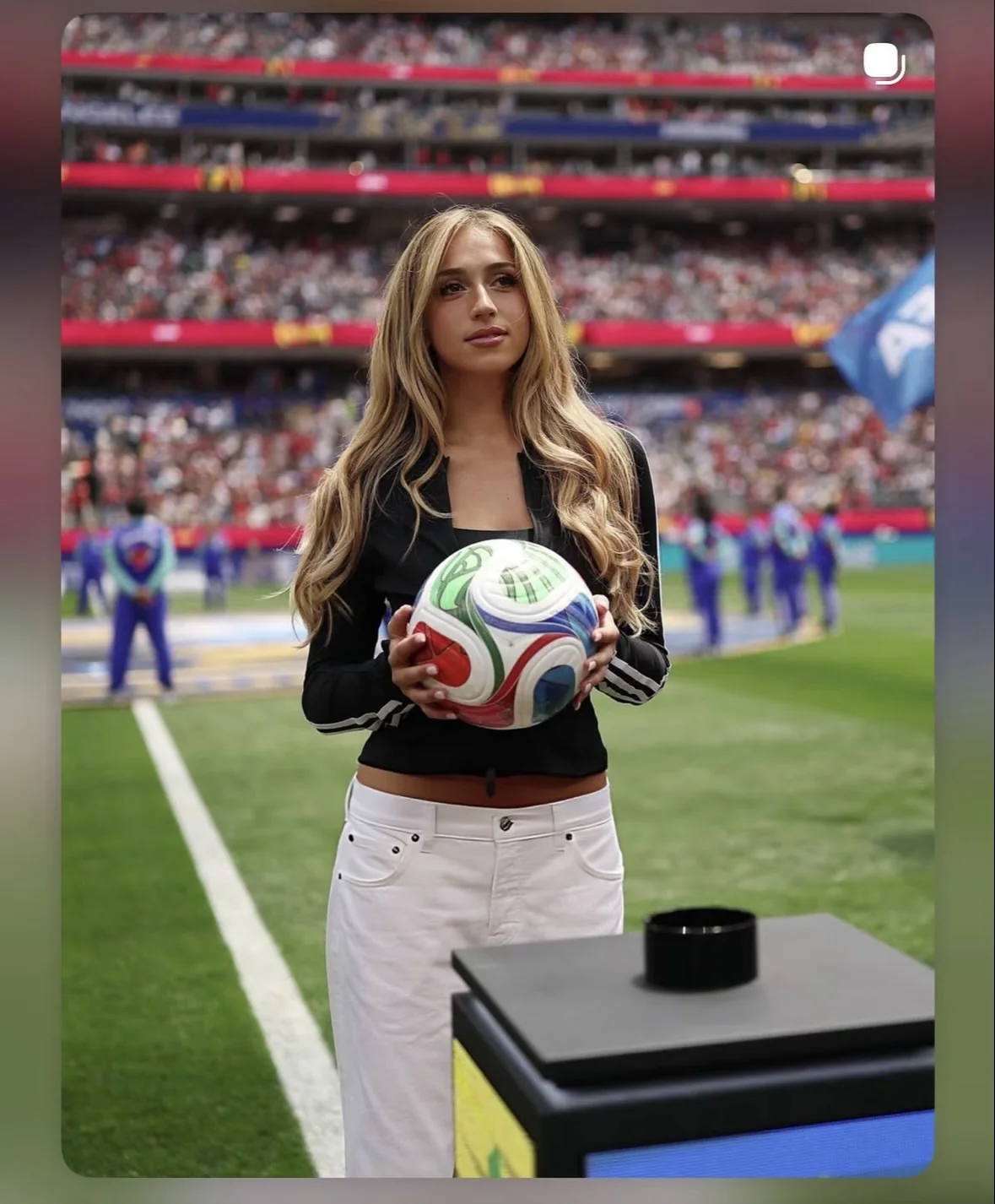 Soccer Event Beauty Portrait