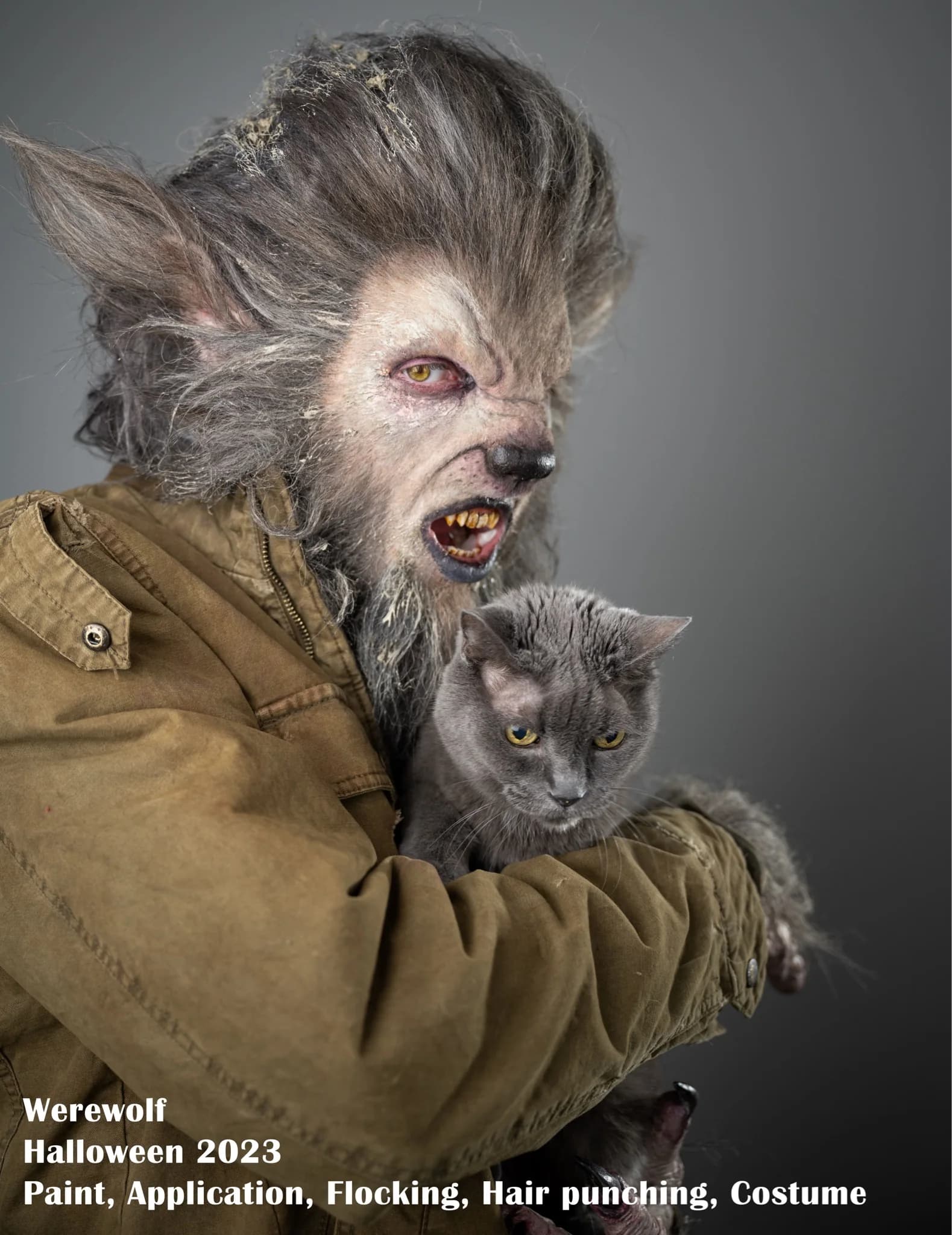 Werewolf Makeup Portrait